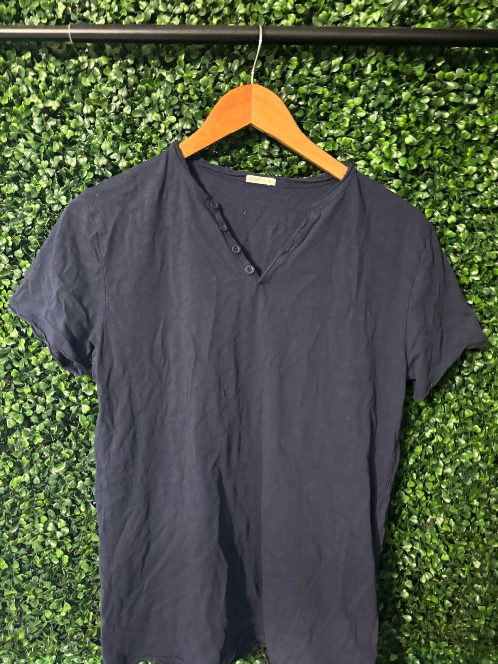 Scout Men’s Dark Blue 100% Cotton Shirt Sz Small